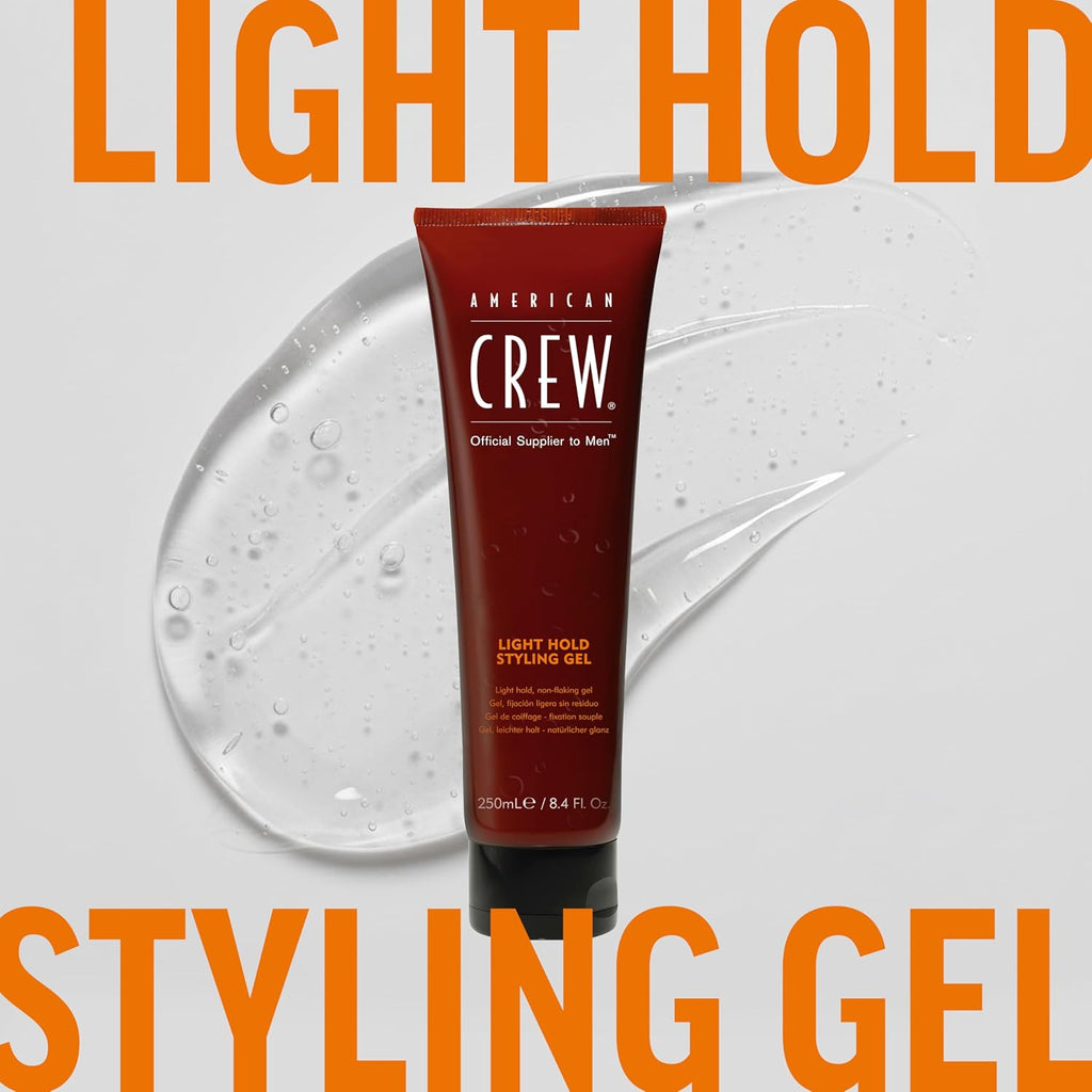 Men'S Hair Gel, Light Hold, Non-Flaking Styling Gel, 13.1 Fl Oz