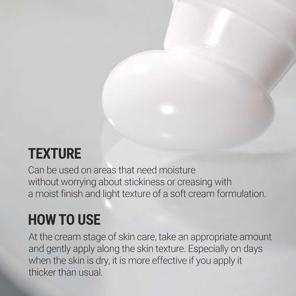 Calming Lotus Water Cream - Lightweight Moisturizer Face Cream for Oily, Combination Skin | 75% Lotus Water Extract for Skin Purifying, Anti-Aging | Vegan Korean Skincare (2.1 Fl.Oz, 60Ml)
